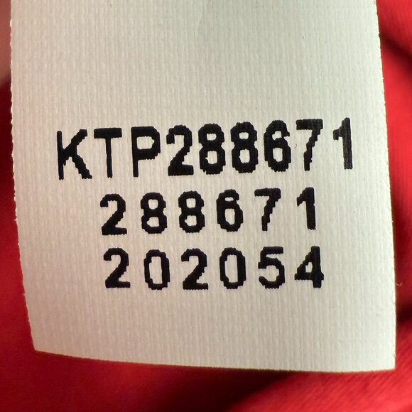 NWT Women's J. JILL Wearever Shirred-Yoke Split-Neck Tunic Red | Size XS - Picture 9 of 9